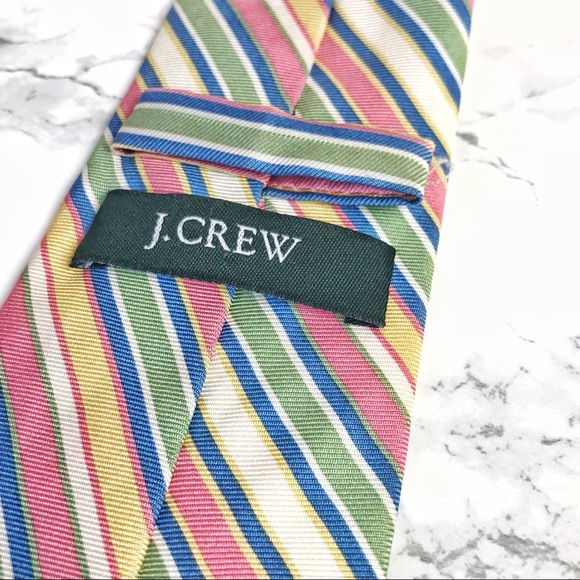 SOLD 💛 j. crew // striped men’s skinny tie - Picture 5 of 6